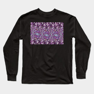 Violet kaleidoscope Long Sleeve T-Shirt